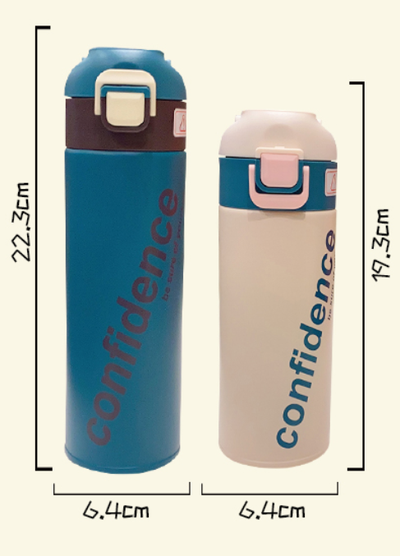 Termo de Acero Inoxidable Grande con Compartimento para Té - Image 6