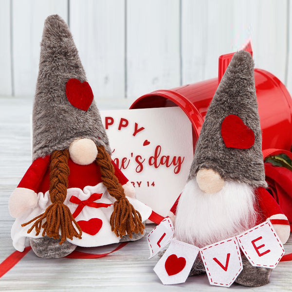 Adornos de Muñecas sin Rostro para San Valentín - Decoración Encantadora