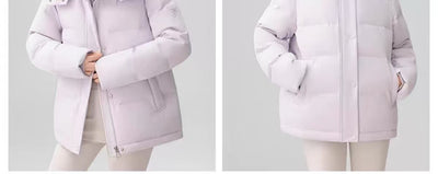 Chaqueta Corta de Algodón con Gorro Desmontable - Image 10