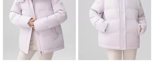 Chaqueta Corta de Algodón con Gorro Desmontable - Image 10
