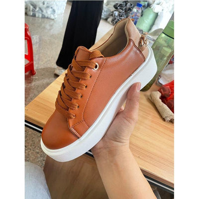 Tenis Blancos Casuales para Mujer - Comodidad Diaria - Image 2