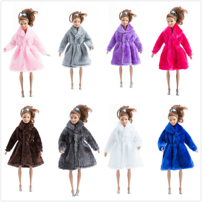 Abrigo y Accesorios de Moda para Muñeca
