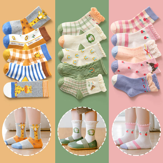 Calcetines Deportivos Cálidos de Algodón con Diseño Dinosaurio para Niño - Image 16