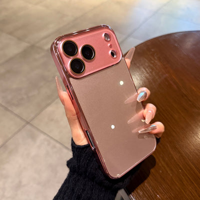 Funda para Teléfono con Cristal Templado Electrochapado y Efecto Hielo - Image 9