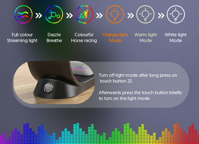 Cargador Inalámbrico Magnético 4 en 1 con Luz Ambiente para iPhone, Apple Watch y AirPods Pro - Image 19