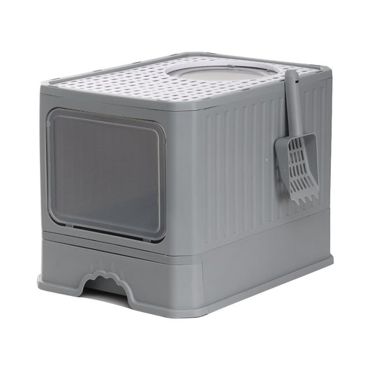 Arenero Plegable con Doble Puerta para Gatos - Image 7
