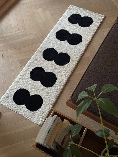Tapete Absorbente de Terciopelo Grueso Antideslizante para Sala y Comedor - Image 22