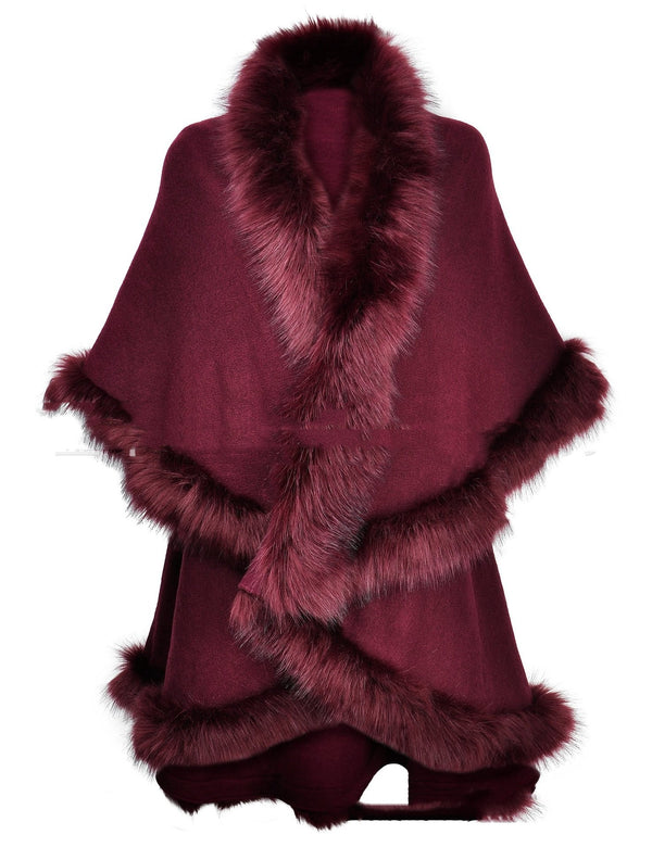Cardigan Suelto Tipo Capa para Talla Grande Mujer