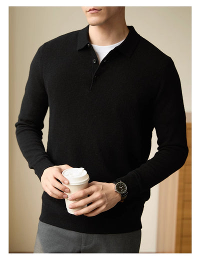 Suéter Tipo Polo Ejecutivo para Hombre - Image 3