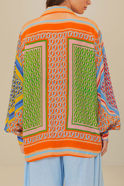 Conjunto de Traje Casual con Camisa Estampada - Image 13