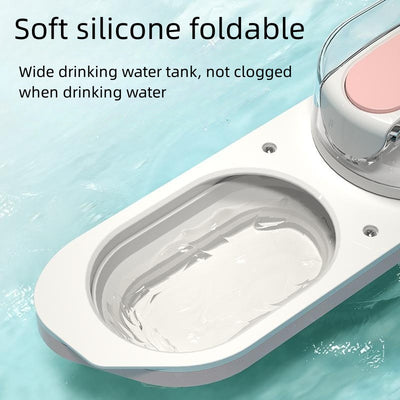 Botella de Agua Portátil para Mascotas con Bebedero Plegable - Image 7