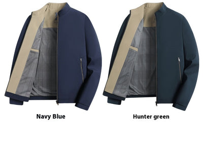 Chaqueta Ejecutiva de Cuello Alto para Primavera y Otoño - Image 15