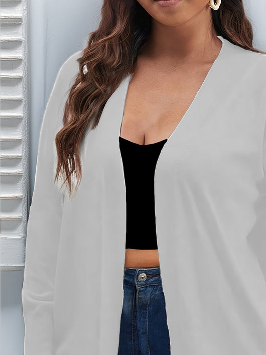 Cardigan Elegante Mujer Básico Versátil - Image 13