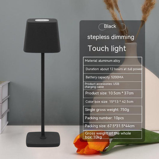 Lámpara LED Táctil Recargable para Escritorio y Dormitorio - Image 4