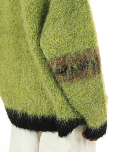 Suéter Vintage de Mohair Rosa Selva - Image 6