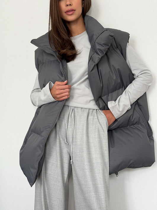 Chaleco de Algodón Premium Otoño Invierno Estilo Europeo - Image 19