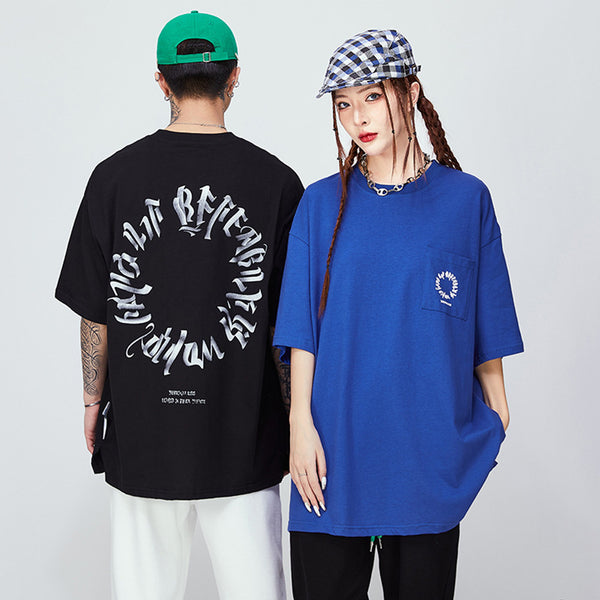 Playera Holgada de Algodón para Hombre - Estilo Trendy