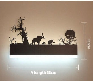 Lámpara de Pared LED Acrílica Moderna - Image 7
