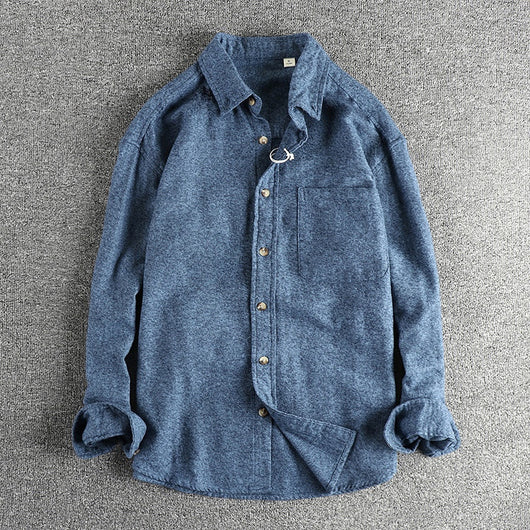 Camisa Manga Larga para Hombre Premium con Bolsillo - Image 10