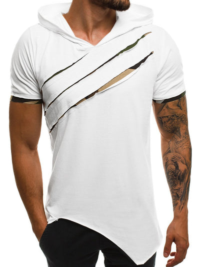 Playera Personalizada de Fitness con Pliegues en Mangas Cortas - Image 14