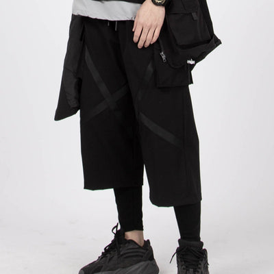 Pantalones Anchos Cropped Efecto Relajado - Image 5
