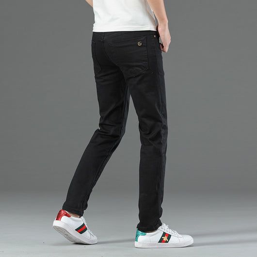 Pantalones Jeans Slim Fit Elásticos Four Seasons para Hombre - Image 10