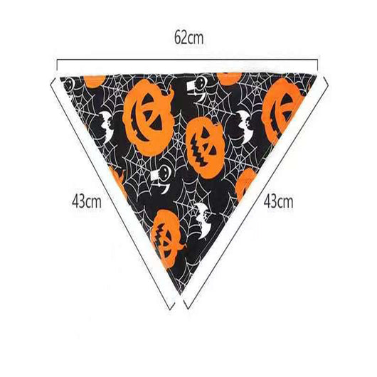 Pañoleta de Calavera para Perros y Gatos - Disfraz Halloween Triangular - Image 10