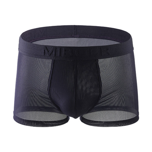 Bóxers de Seda Helada Transpirables de Secado Rápido - Comodidad Clásica para Hombre - Image 6