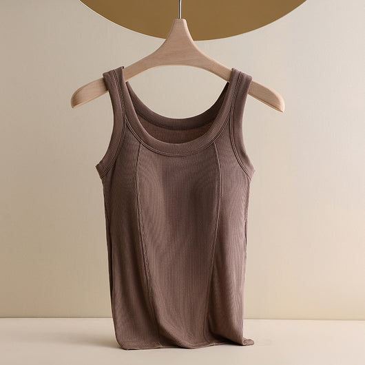 Camiseta Modal Talla Grande con Tirantes Reforzados - Image 7