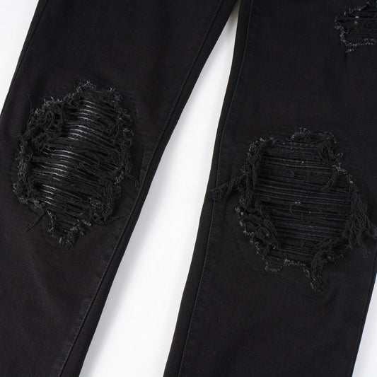 Jeans Rotos Hombre Diseño Street Fashion de Alta Moda - Image 2