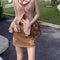 Conjunto Hot Girl: Camisola con Tirantes Finos + Cardigan Largo de Manga Larga