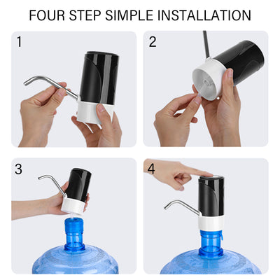 Dispensador Eléctrico de Agua con Bomba USB Recargable - Image 4