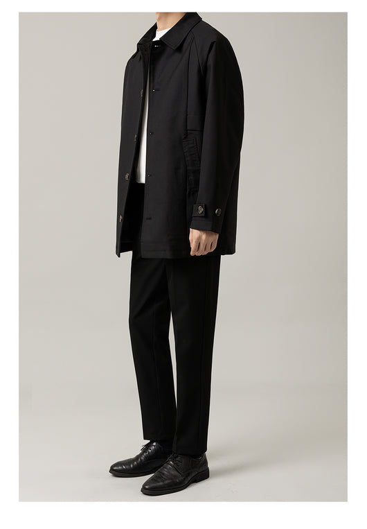 Chaqueta Suelta de Solapa para Hombre - Corte Medio - Image 16