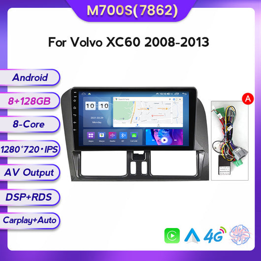Sistema de Navegación Android con Cámara de Reversa para Volvo XC60 - Image 3