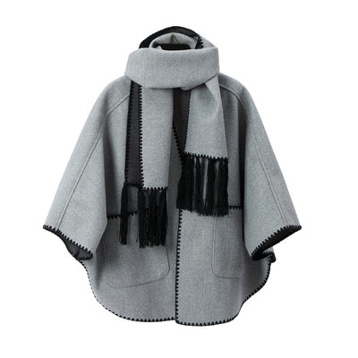 Chal Pashmina Camel Premium para Otoño e Invierno con Bolsillos - Image 6