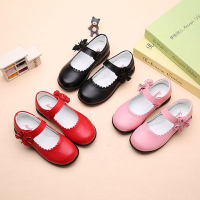 Zapatos Princesa de Suela Blanda para Niñas Grandes - Negro Escolar - Image 9