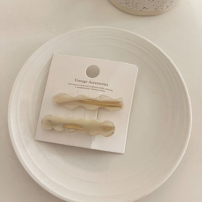 Pack de 2 Horquillas Geométricas Wave - Estilo Moderno - Image 12