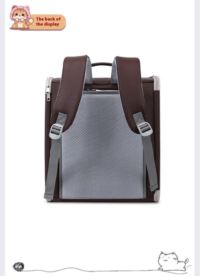 Mochila Transportadora para Gatos con Ventana Transparente de Gran Capacidad - Image 12
