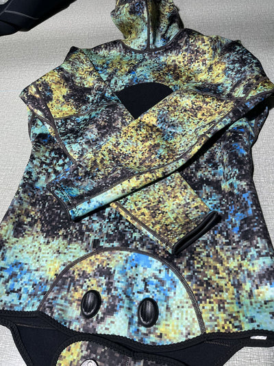 Traje de Buceo Dividido con Capucha para Hombre - Protección Térmica para Surf y Inmersión - Image 3