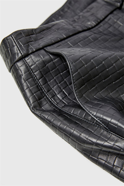Pantalones Rectos de Ante Premium con Diseño en Relieve - Image 8