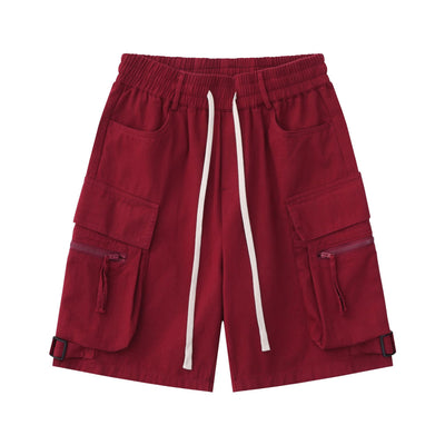 Pantalones Cortos Cargo Casuales con Bolsillos Laterales - Image 3