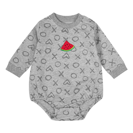 Pijama Enterizo para Bebé con Diseño Triangular - Manga Larga Primavera y Otoño - Image 3