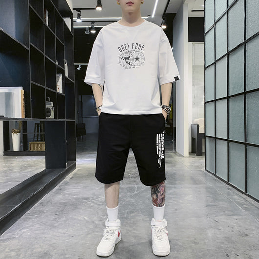 Conjunto Deportivo de Verano para Hombre - Camiseta y Shorts