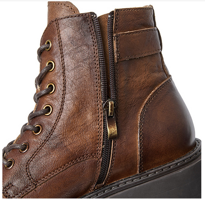 Botas de Trabajo Altas de Cuero para Motociclista - Image 15