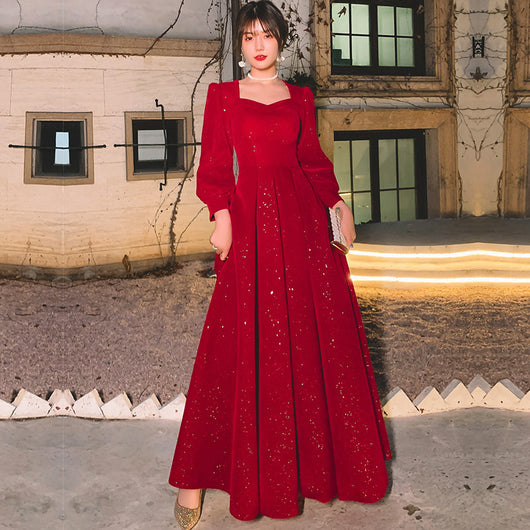 Vestido de Noche para Banquetes - Elegancia y Sofisticación - Image 6