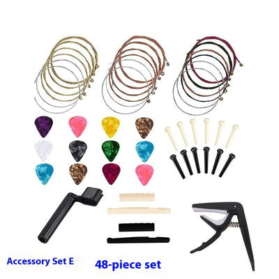 Kit Completo de Accesorios para Guitarra - Púas, Cuerdas y Estuche - Image 8