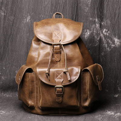 Mochila de Cuero Crazy Horse para Mujer - Image 23