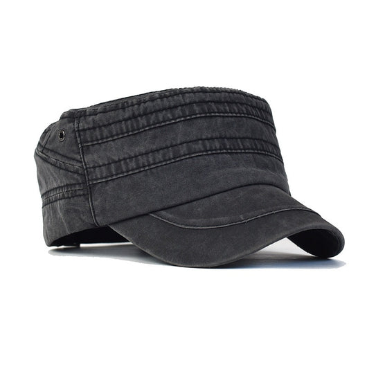Gorra de Algodón Lavado Puro Color Liso para Hombre - Protección Solar Outdoor - Image 12