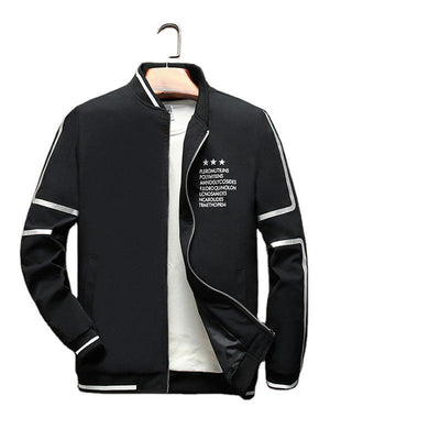 Chaqueta Suelta con Cuello Mao - Comodidad Diaria