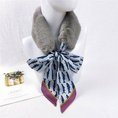 Bufanda Escolar Gruesa y Cálida de Estilo Coreano para Invierno - Image 17